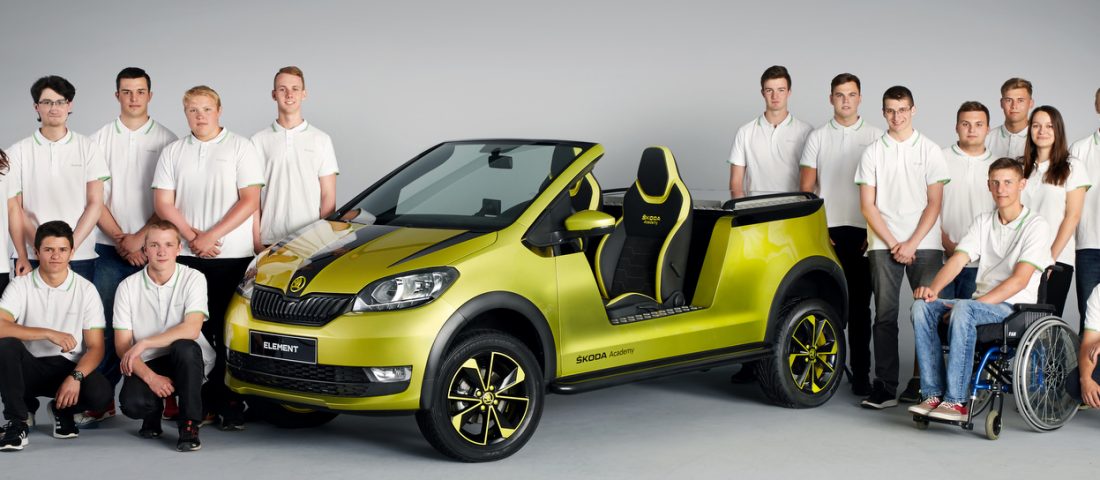 Škoda Element: elektromos örömautó cseh diákoktól