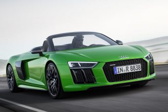 Audi R8 Spyder V10 plus: csupasz izom