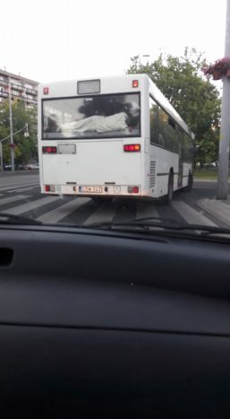 Mit csinált ez a jóember Budapesten a busz ablakában? 2