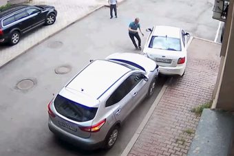 Parkolás helyett pokoli káoszt okozott az idős nő