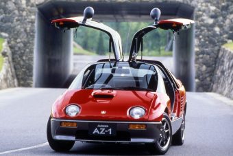 A legkisebb sirályszárnyas sportkocsi