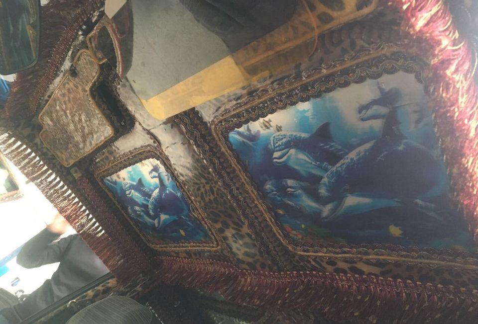 Ha létezne ünneplő párducmintás otthonka, ahhoz illene ez a Lada beltér 4