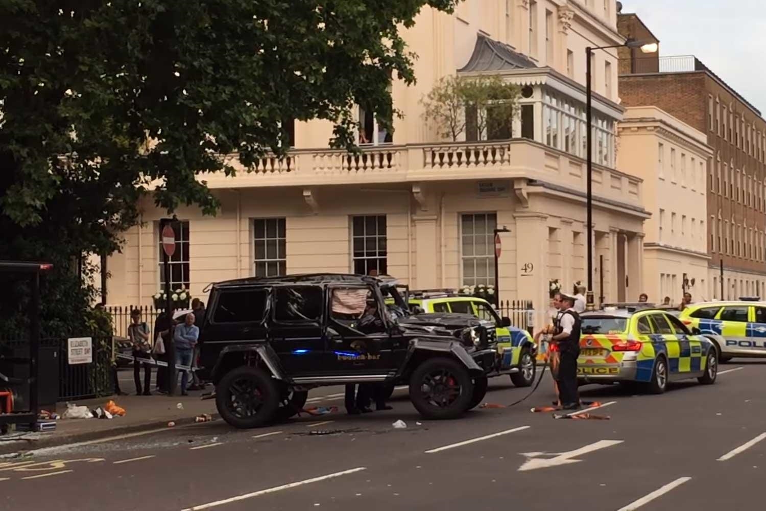 Meglepő vége lett ennek a londoni balesetnek 1