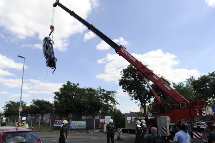 Hihetetlen baleset történt Budapesten 4