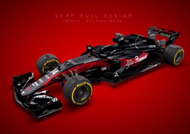 F1: Ilyen lehetne a McLaren-Alfa Romeo