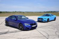 Ford Mustang a BMW M4 ellen 2