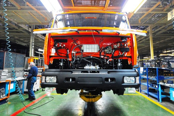 Lopták az alkatrészt a legendás teherautógyárból