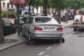 Ez a BMW-s igazán megszívta