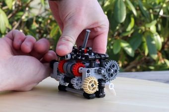 Zseniális a Legóból épített hatsebességes sebességváltó