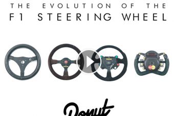 Őrületes videó az F1-es kormányok fejlődéséről