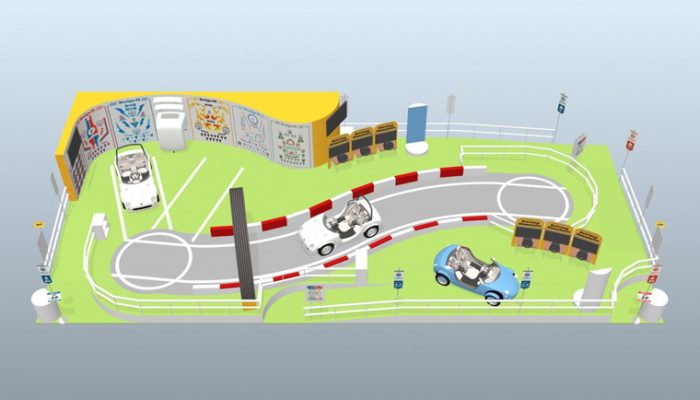 Gyerekeket tanít autózni a Toyota 1