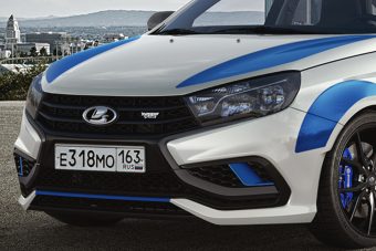 Itt egy Lada Vesta VFTS-koncepció, ami határozottan menő
