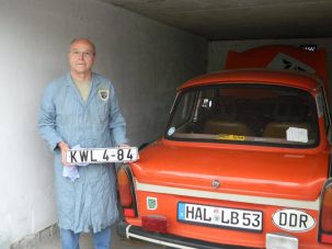 Próbálj meg nem sírni: apja 25 éve eladott Trabantját szerezte vissza, újította fel a fia