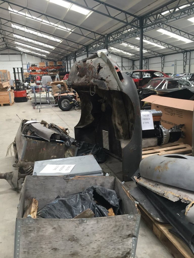 Az első 500 E-type egyike bukkant elő váratlanul – darabokban 1