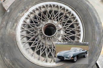 Az első 500 E-type egyike bukkant elő váratlanul - darabokban