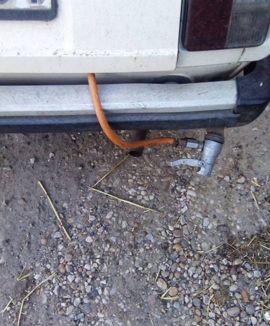 Látványra is nyugtalanító sunfimódszer LPG-utántöltésre 1