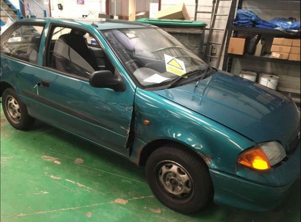 Életet mentettek a rendőrök, amikor kivonták a forgalomból ezt a Suzukit 2