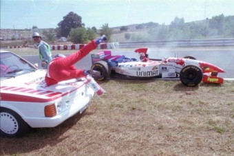 F1: A Magyar Nagydíj legdurvább balesetei