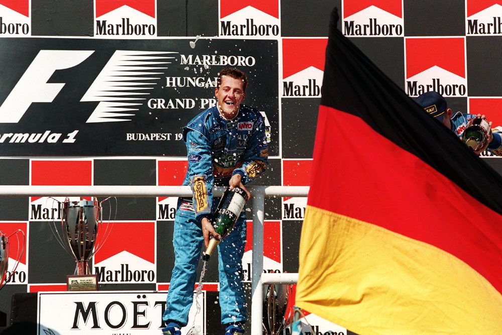 1994 - Michael Schumacher első magyarországi győzelme - még három követte