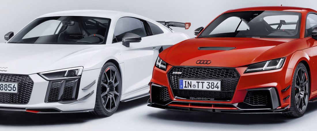 Audi Sport Performance alkatrészek az Audi R8 és Audi TT modellekhez