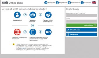 Elindította a BKK az online bérletvásárlást