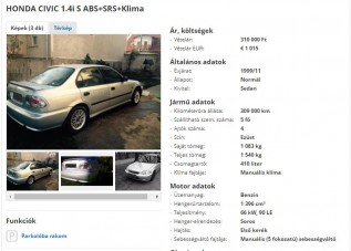 Anya nem tudja szépen lenyírni a füvet, valaki vegye meg ezt a patent Hondát