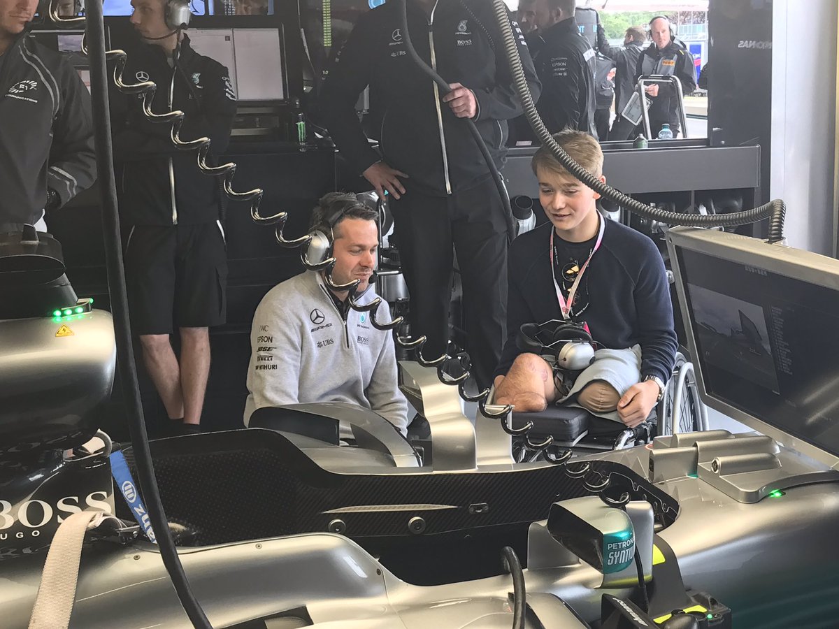 Különleges vendéget fogadott Hamilton 1