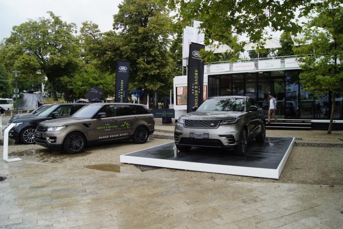 Balatonfüreden kelleti magát az új Range Rover Velar