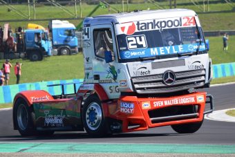 Nagypapa is rajthoz áll a kamion-Európa-bajnokságon