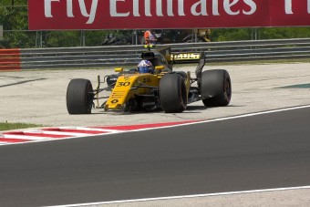 F1: Autótöréssel ért véget a hungaroringi edzés