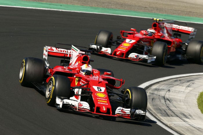 Vettel: Jó jel, hogy a riválisok másolják a Ferrarit