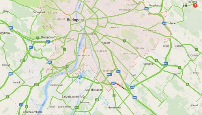 Négy autó ütközött az M0-son 1 | Vezess Négy autó ütközött az M0-son 1