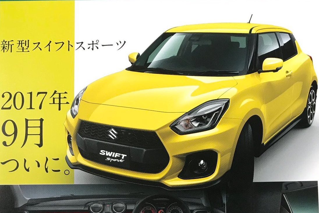 Kiszivárgott a Suzuki Swift Sport katalógusa 7