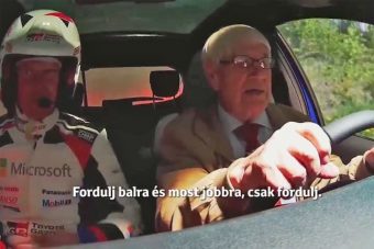 91 éves ralipilóta a Toyotánál