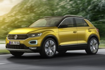 Itt a Tiguan kistesója, a VW T-Roc