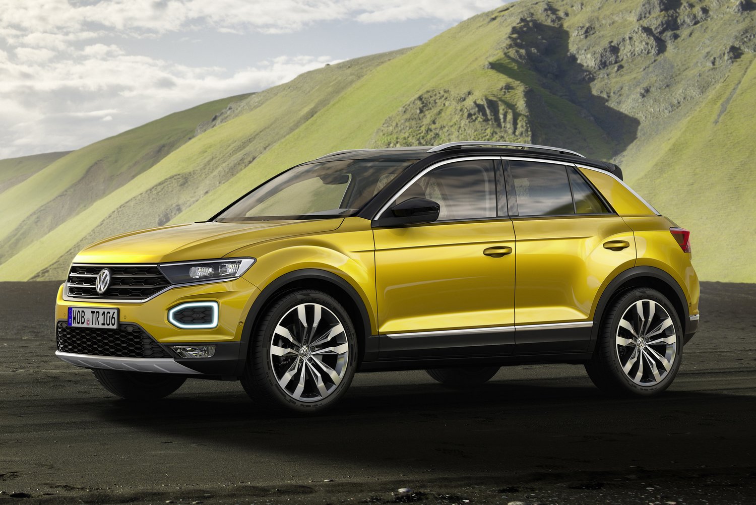 Itt a Tiguan kistesója, a VW T-Roc 5