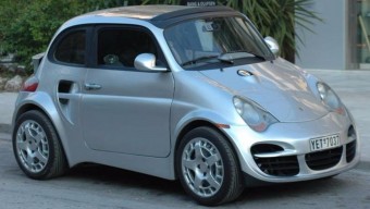 911-es Porsche gúnyát húztak erre a Fiat 500-asra