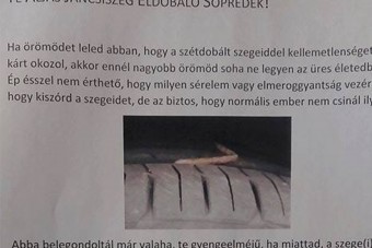 Aljas jancsiszegdobáló söpredéket keres egy magyar társasház