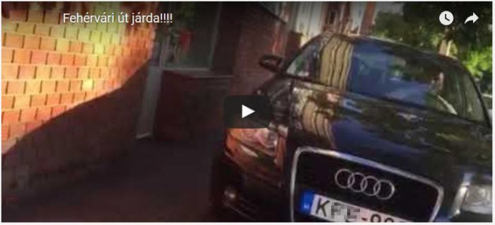 A hónap bunkója: autós, aki járdán közlekedik 1 | Vezess A hónap bunkója: autós, aki járdán közlekedik 1