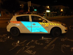 Szándékosan el akartak gázolni egy rendőrt Ózdon