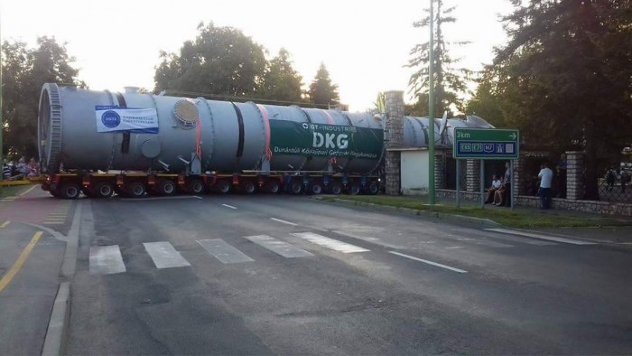 250 tonnás gépszörny tart Borsodba 2