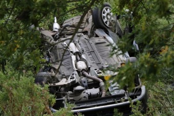 Képeken a szentlőrinci halálos baleset