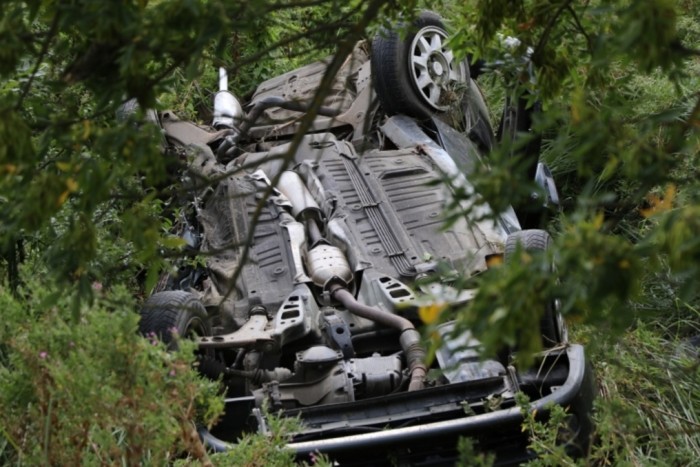 Képeken a szentlőrinci halálos baleset