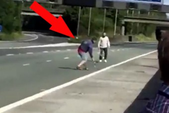 Ilyet sem láttunk még dugóban