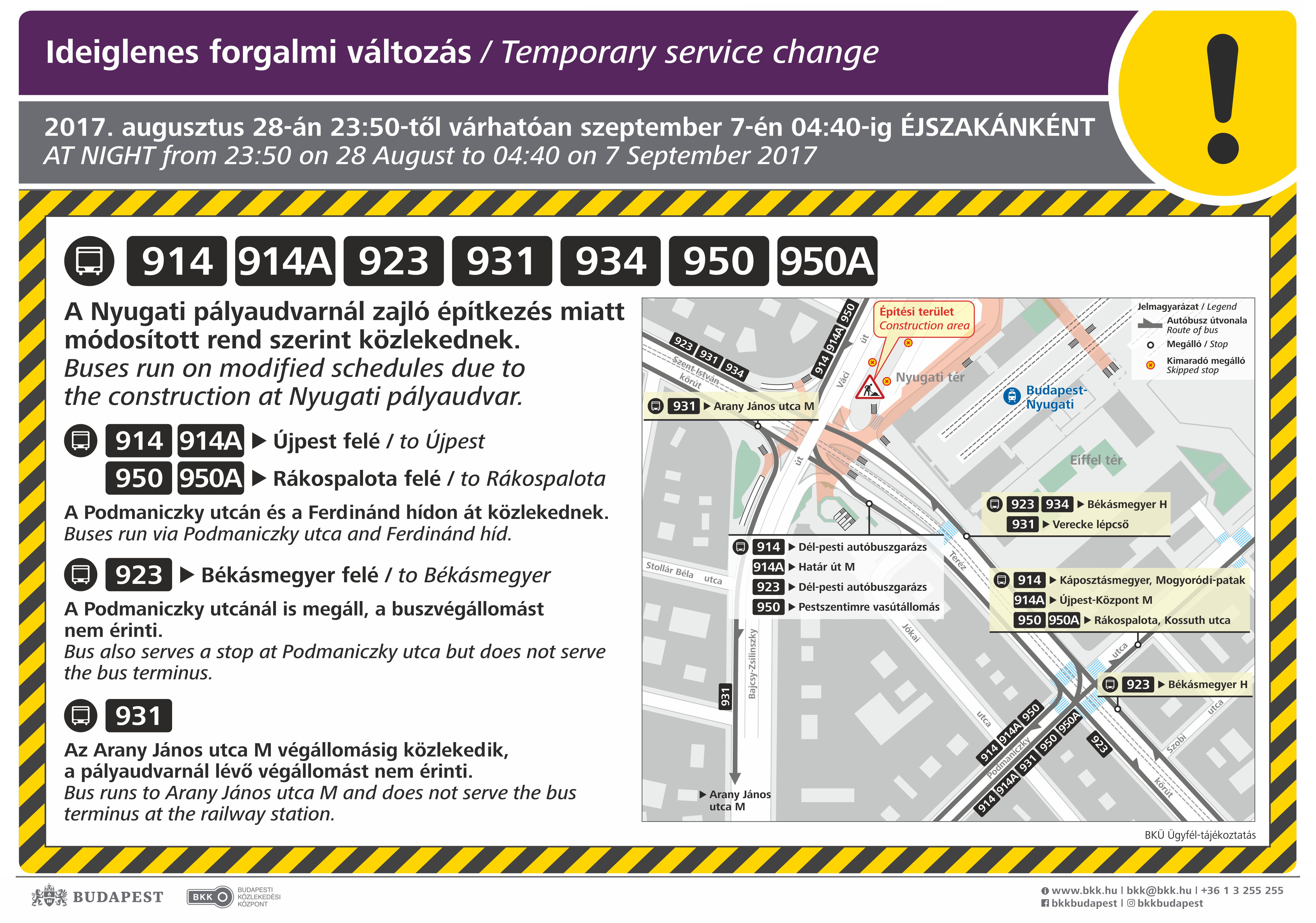 Hidat bontanak Budapesten 1