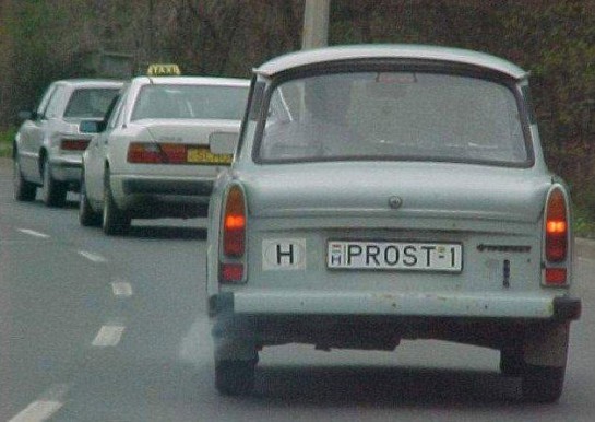 Tíz magyar rendszám, ami egyedibb az egyéninél 9