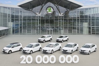 20 millió autót gyártott a Škoda