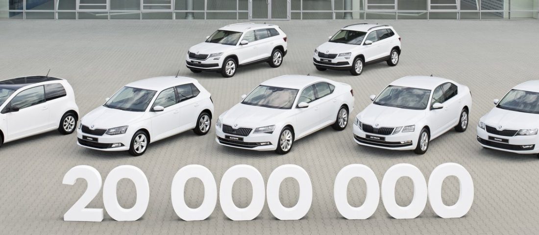 20 millió autót gyártott a Škoda