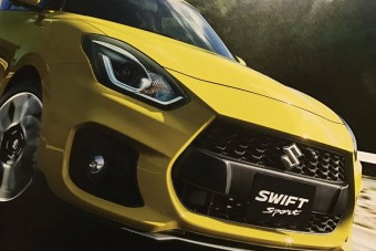 Holnap érkezik a Suzuki Swift Sport!