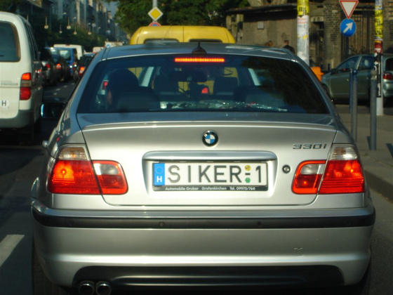 Tíz magyar rendszám, ami egyedibb az egyéninél 7